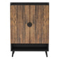 29.6 Inches Rustic Brown Shoe Cabinet