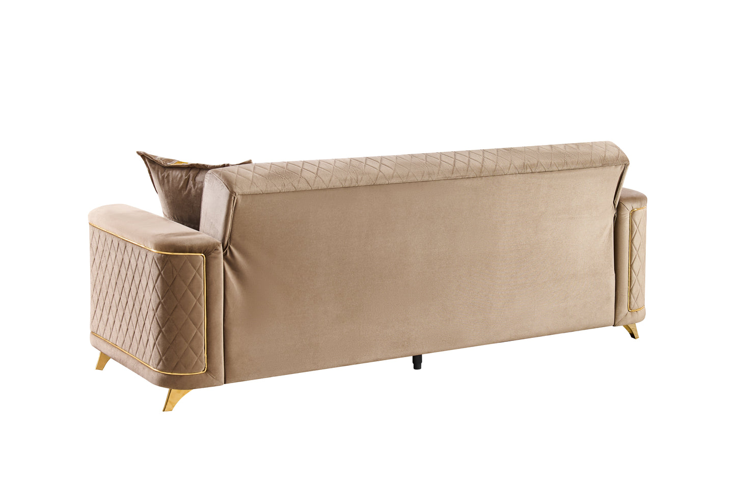 Lisa Modern Sofa in Copper