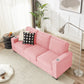 Modern Snowfleece 3-Seater Sofa