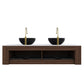 Dina 60" Bathroom Vanity & Sinks