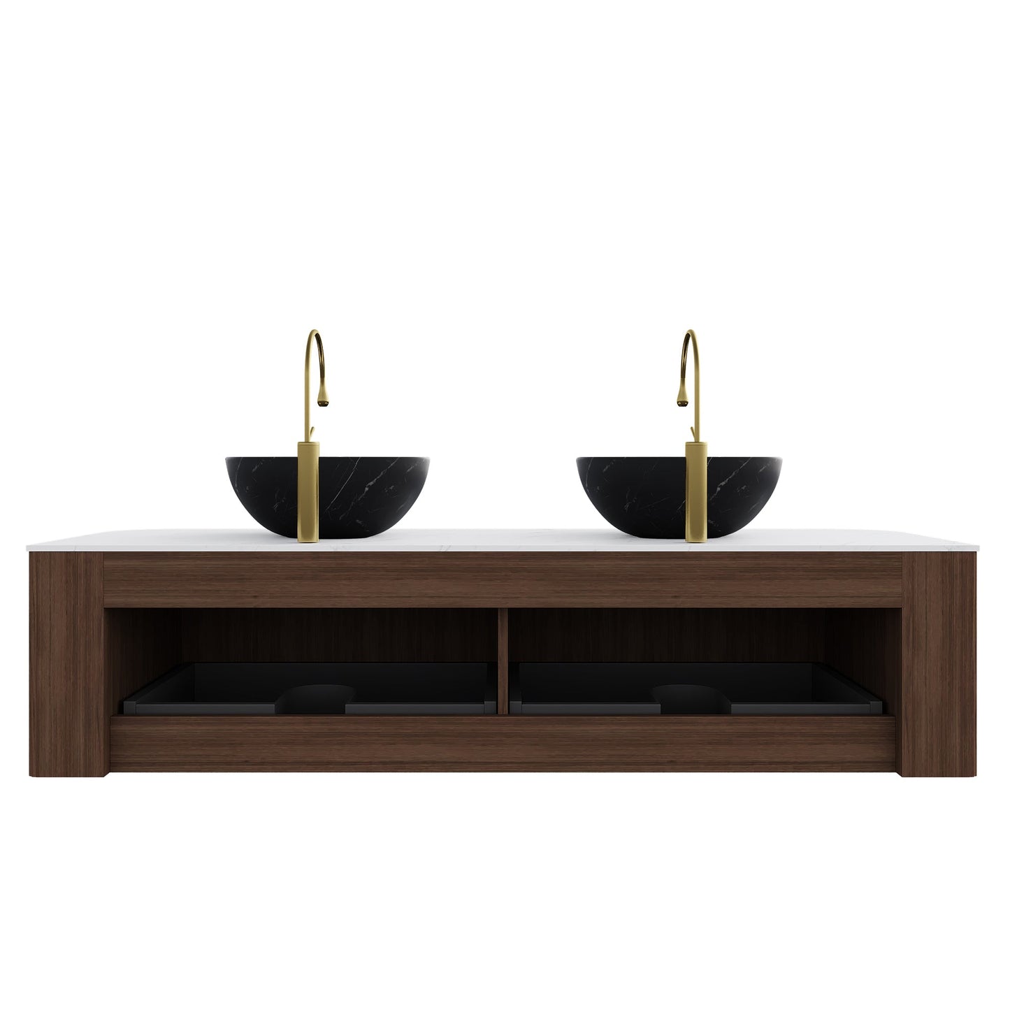 Dina 60" Bathroom Vanity & Sinks