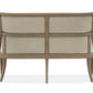 Lancaster - Bench With Upholstered Seat & Back - Dovetail Gray