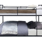 Cordelia - Full/Queen Bunk Bed - Antique Oak, Sandy Black & Dark Bronze Hand-Brushed