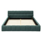Queen Size Upholstered Bed Frame with Thick Fabric