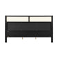 King Size Bed Frame in Black and Green