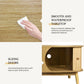 Rattan TV Stand for TVs Up to 75''