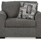 Gardiner - Chair And A Half - Pewter