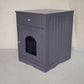 Wooden Pet House Cat Litter Box Enclosure with Drawer