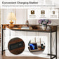 70.9" Extra Long Console Table with Power Outlets & USB Ports