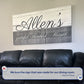 Family Grateful Sign