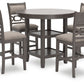 Wrenning - Drm Counter Table Set (Set of 5) - Gray