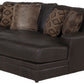 Denali - Italian Leather Match Sectional
