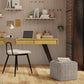 Elmer 18 Inch Wide Square Pouf
