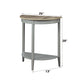 Justino Half-Moon Console Table