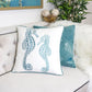 Blue Spa Seahorses Pillowcase
