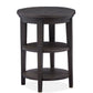 Westley Falls - Round Accent End Table - Graphite