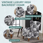 Vintage Luxury Coffee Table & Armchair Set