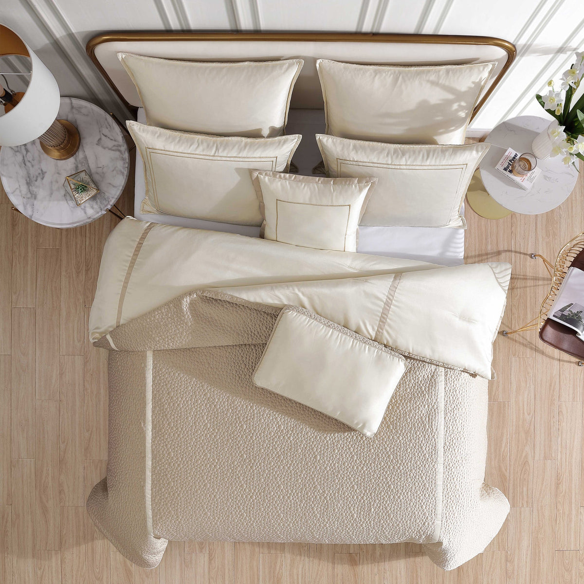 Rings 8 PC King Reversible Comforter Set