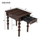 Solid Wood End Table with Drawer