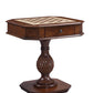 Bishop II Cherry Finish Reversible Chess Checker Game Table