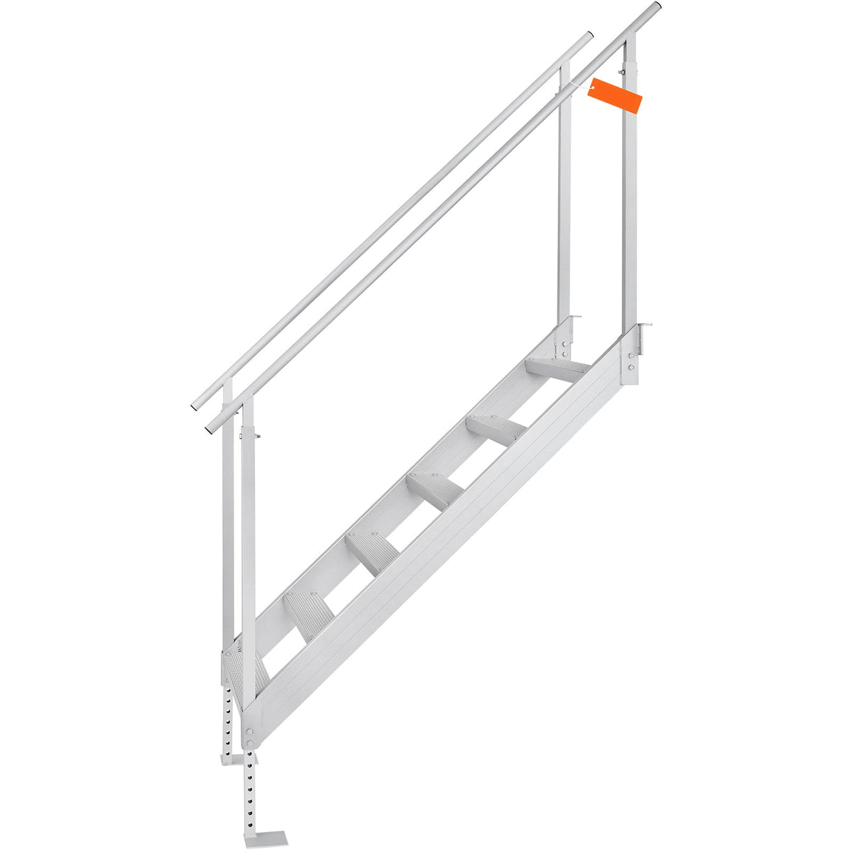 Adjustable Height Dock Ladder - 500 lbs Capacity