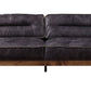 Silchester - Sofa - Antique Ebony Top Grain Leather