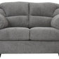 Allmaxx - Loveseat - Pewter