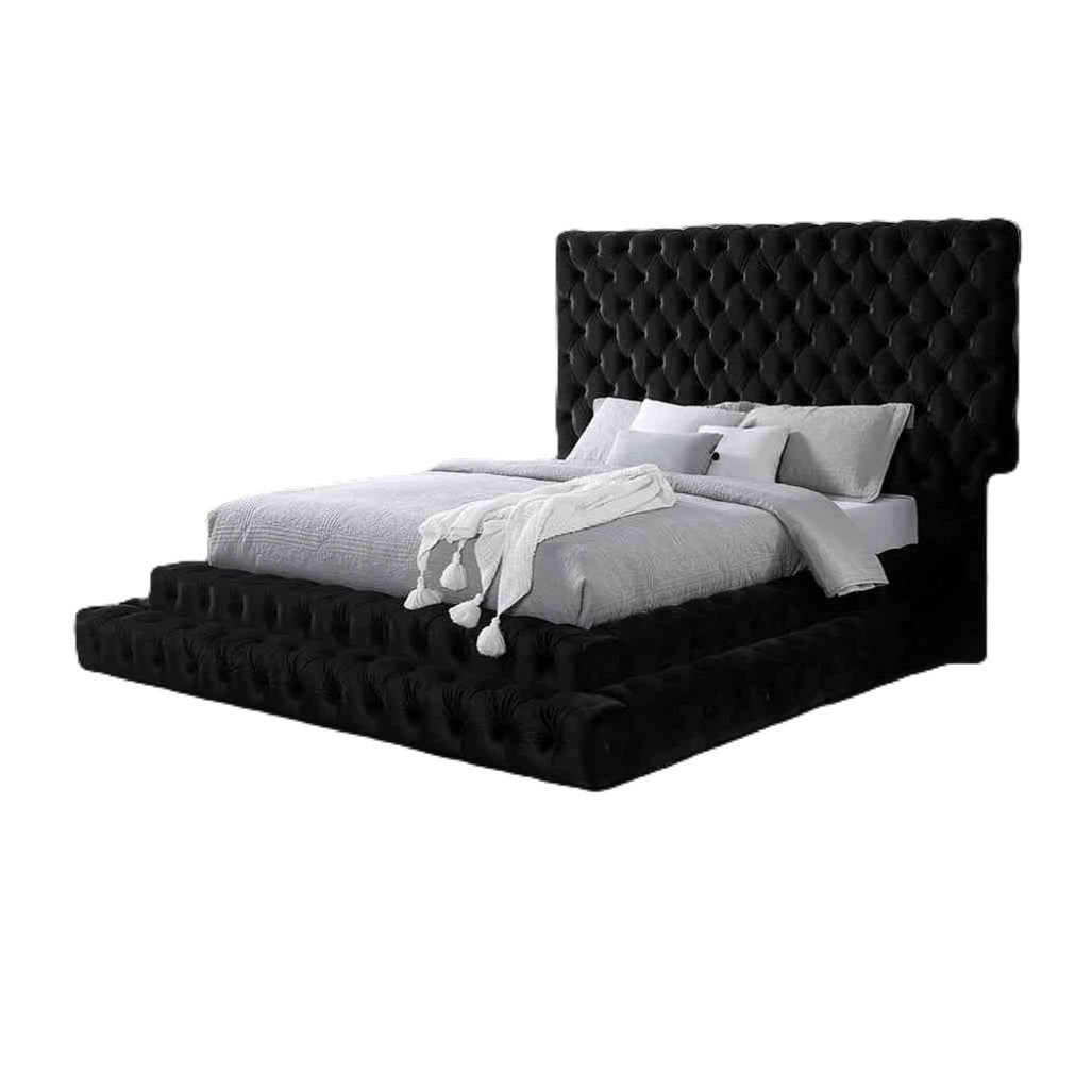 Fully Upholstered Frame Bed