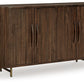 Amickly - Accent Cabinet - Dark Brown