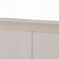 Louis Philippe III White Finish Full Bed