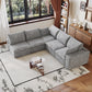 Cloud Sofa - 99*103" Corduroy Fabric