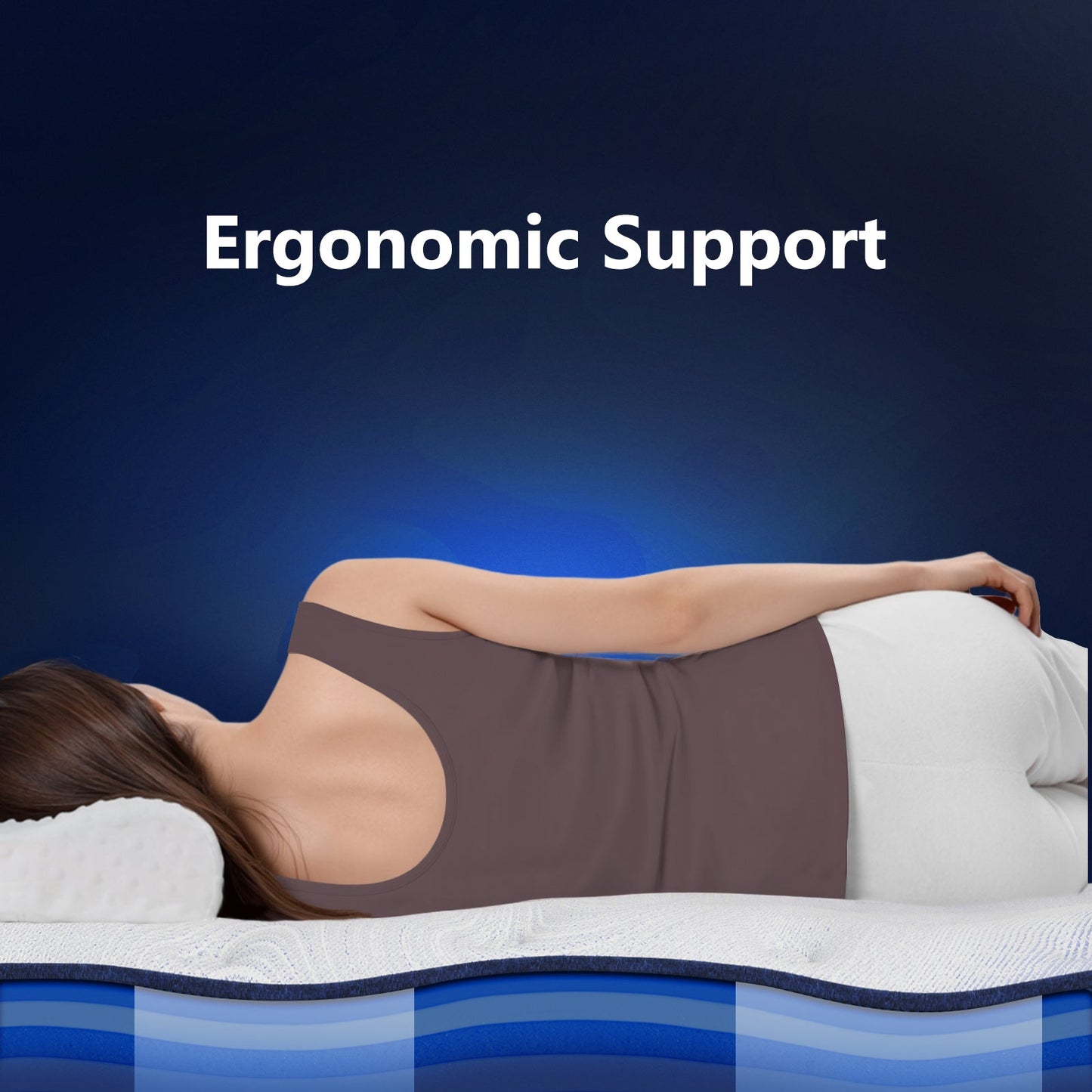Bedstory Spine Align 12" Full Firm Hybrid Mattress
