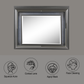 Sawyer Metallic Vanity & Dresser Mirror