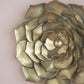 D10x1.4" Succulent Wall Plaque - 2 Piece