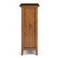 Acadian 39 Inch Wide Solid Wood Transitional Storage Cabinet in Light Golden