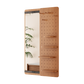 Cherry Color Wall-Mounted Full-Length Mirror