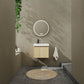24 Inch Bathroom Vanity with Ceramic Basin