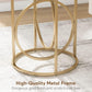 20” Round End Table for Living Room