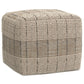Elmer 18 Inch Wide Square Pouf