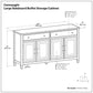 Connaught Large Sideboard Buffet Storage Cabinet