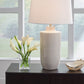Cylener - Ceramic Table Lamp - Off White
