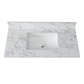 43" x 22" Sintered Stone Bathroom Vanity Top
