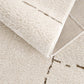 Koume Ivory & Brown Area Rug