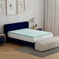 Omne Sleep Plush 3 Inch Twin Memory Foam Cooling Mattress Topper