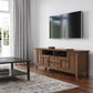 Amherst 72 Inch Wide Solid Wood TV Stand in Rustic