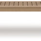 Hallow Creek - Rectangular Cocktail Table - Driftwood