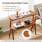Mid Century Modern Solid Wood End Table