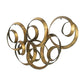 Seretha Gold Leaf Wall Décor