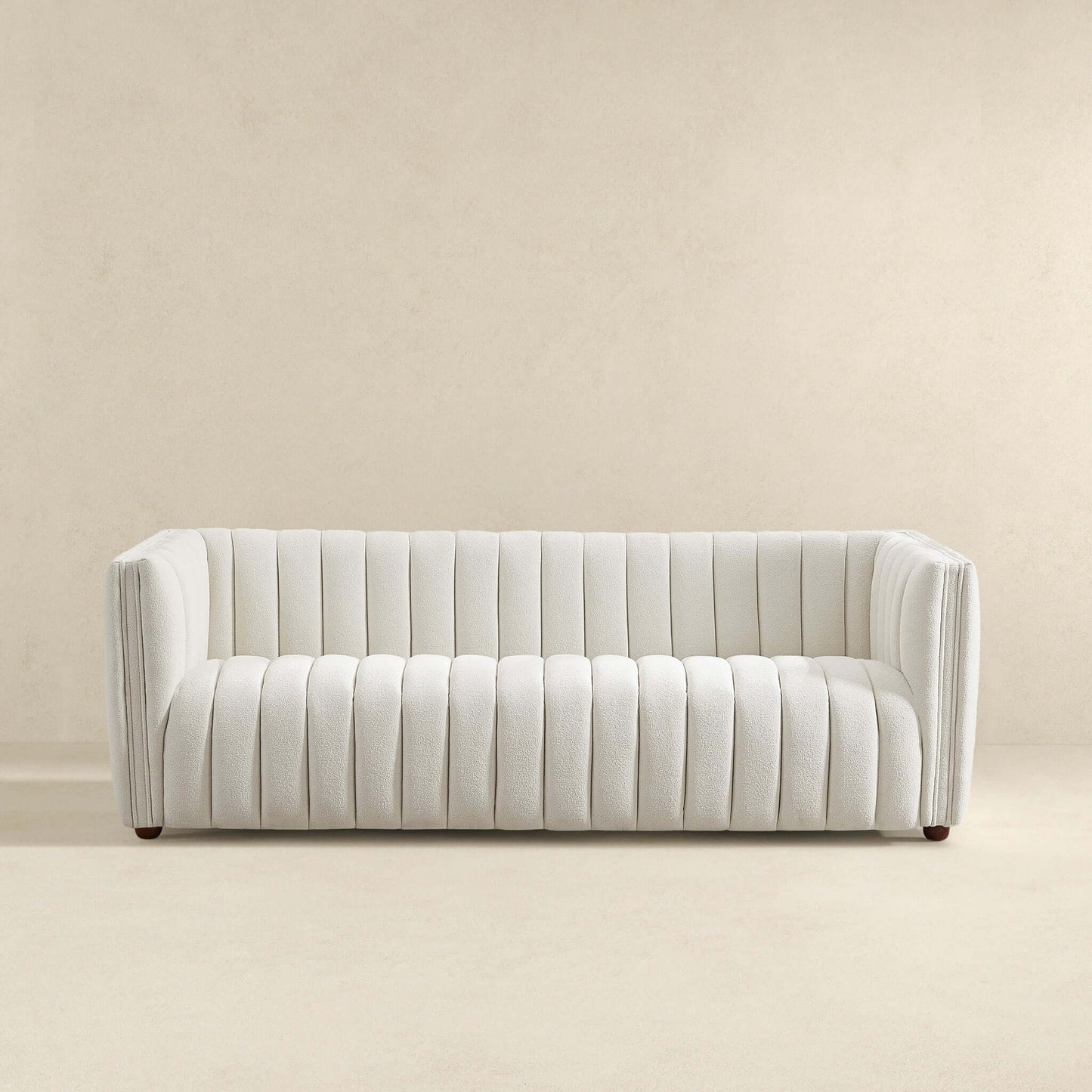 April Mid Century Modern Luxury Tight Back Sofa