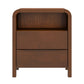 Lionel Mid Century Modern Solid Wood Nightstand